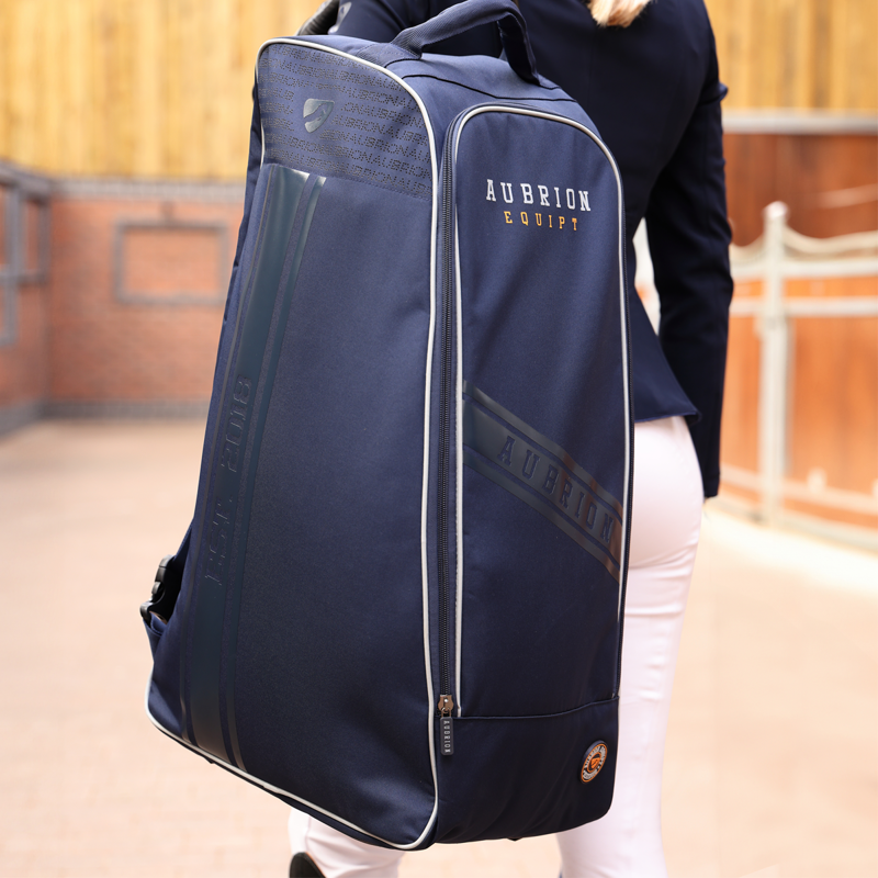 Aubrion Equipt Long Boot Bag - Navy-7